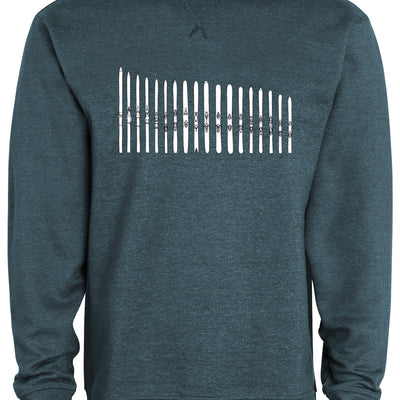 Ski Quiver Crew Sweatshirt - Stone Blue