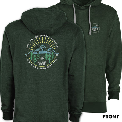 Eternal Lightweight Hoodie - Dark Forest