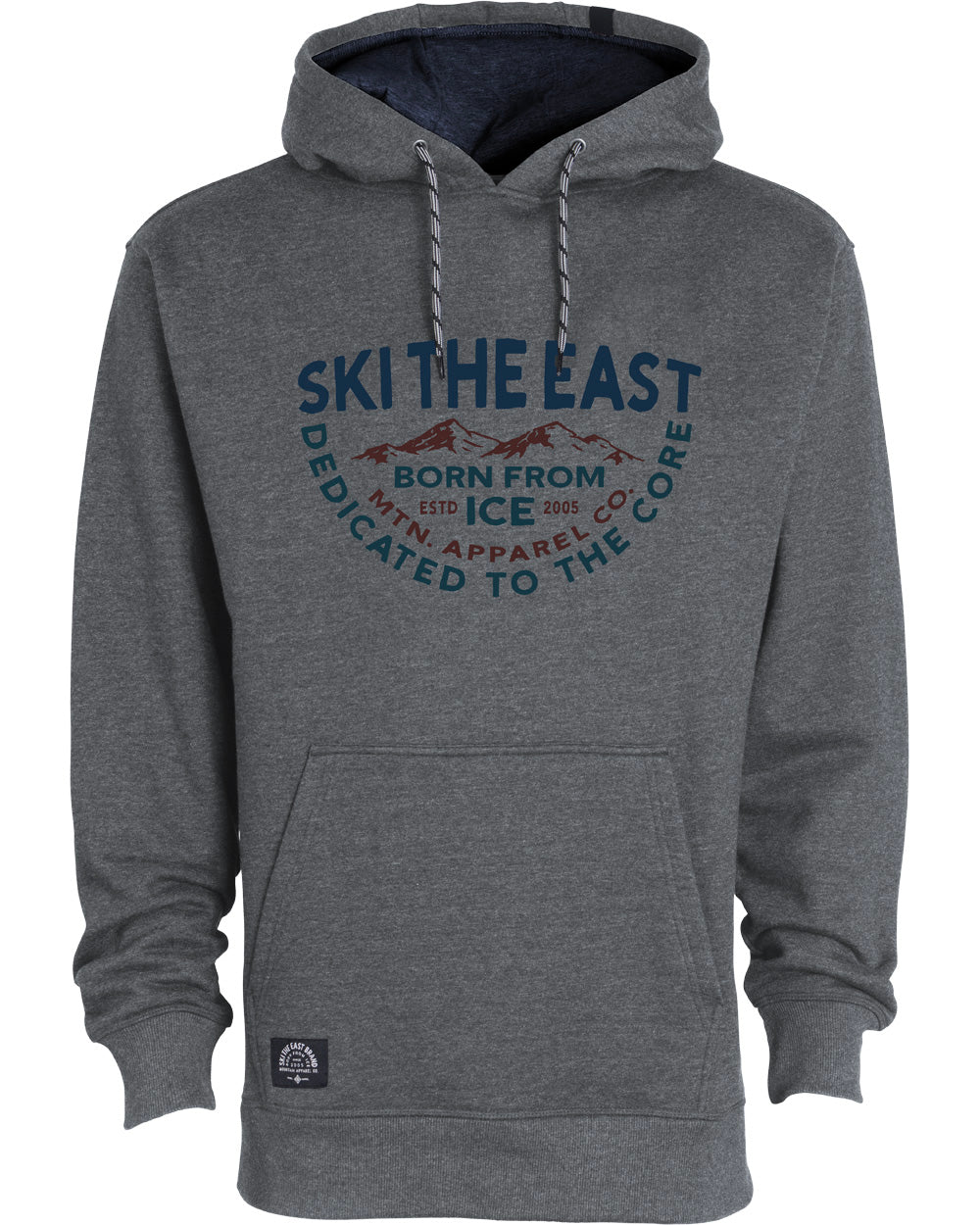 Ice Coast Ultra Heavyweight Hoodie - Granite