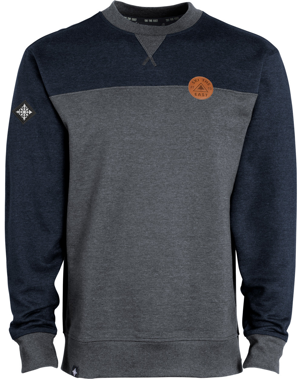Quarry Crew Sweatshirt - Midnight/Granite