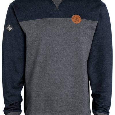 Quarry Crew Sweatshirt - Midnight/Granite
