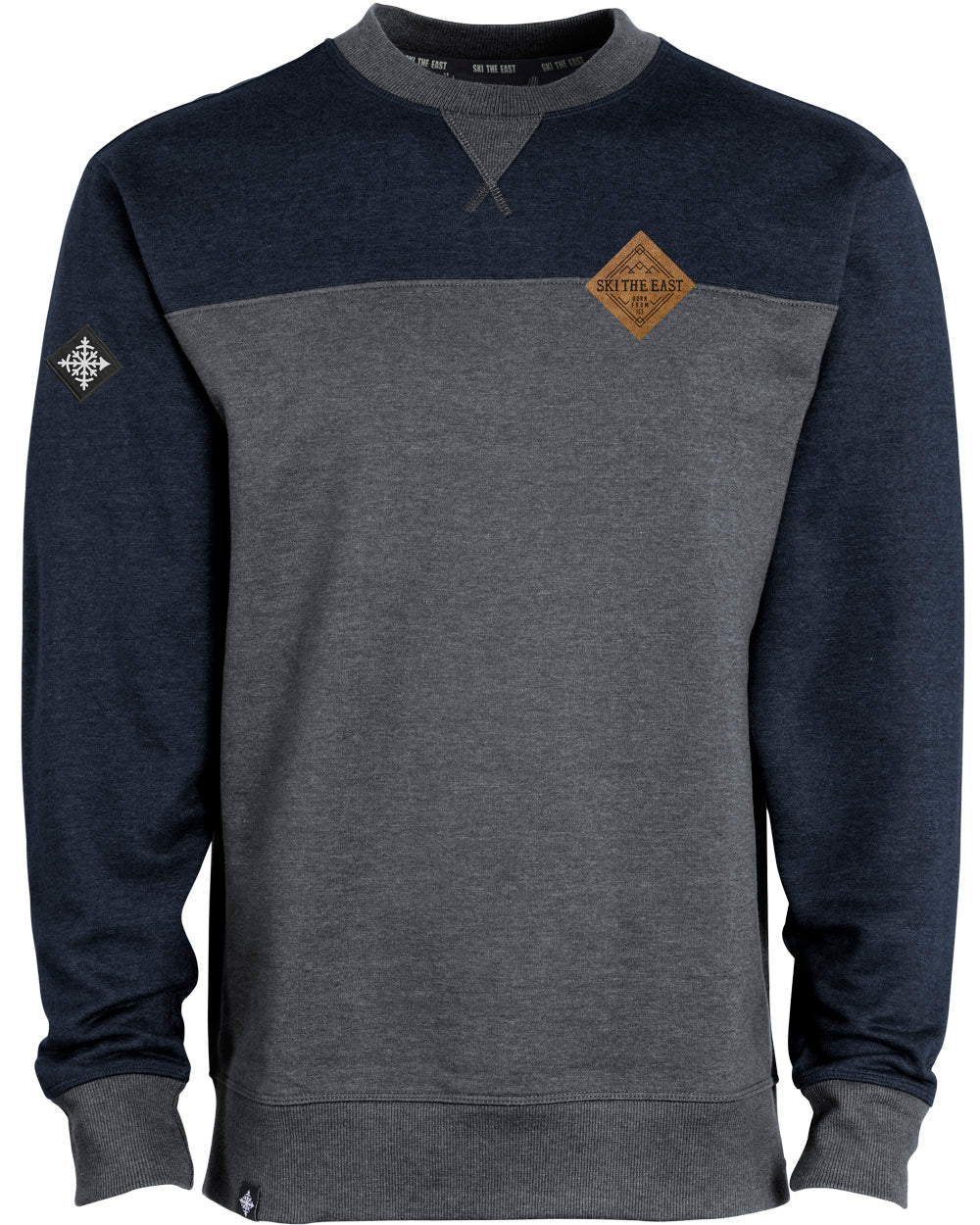 Quarry Crew Sweatshirt - Midnight/Granite