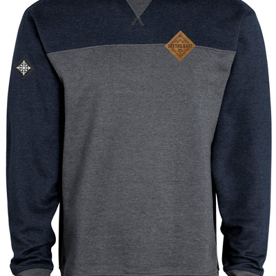 Quarry Crew Sweatshirt - Midnight/Granite