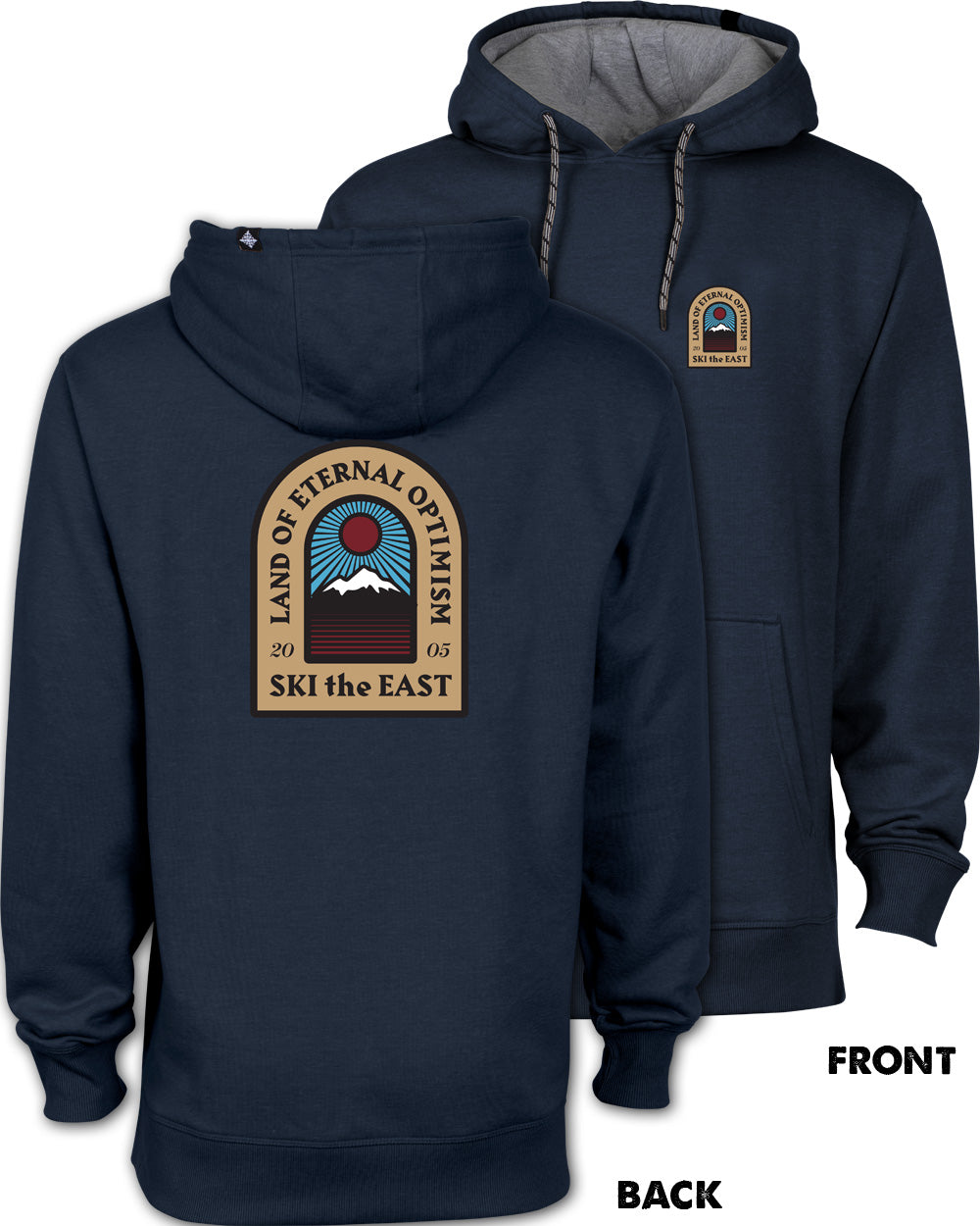 Summit Sun Hoodie - Midnight