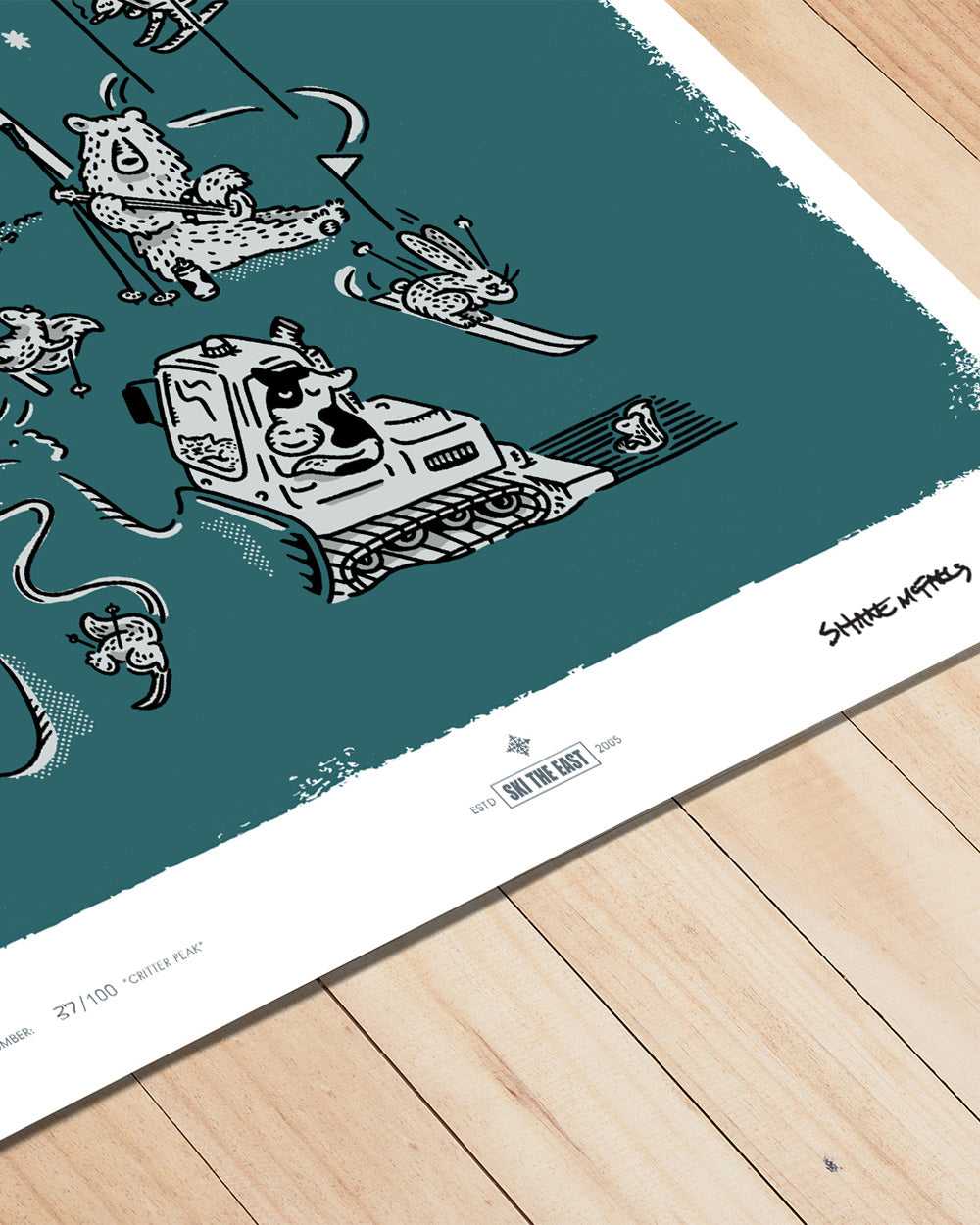 Limited Edition Print - Critter Peak