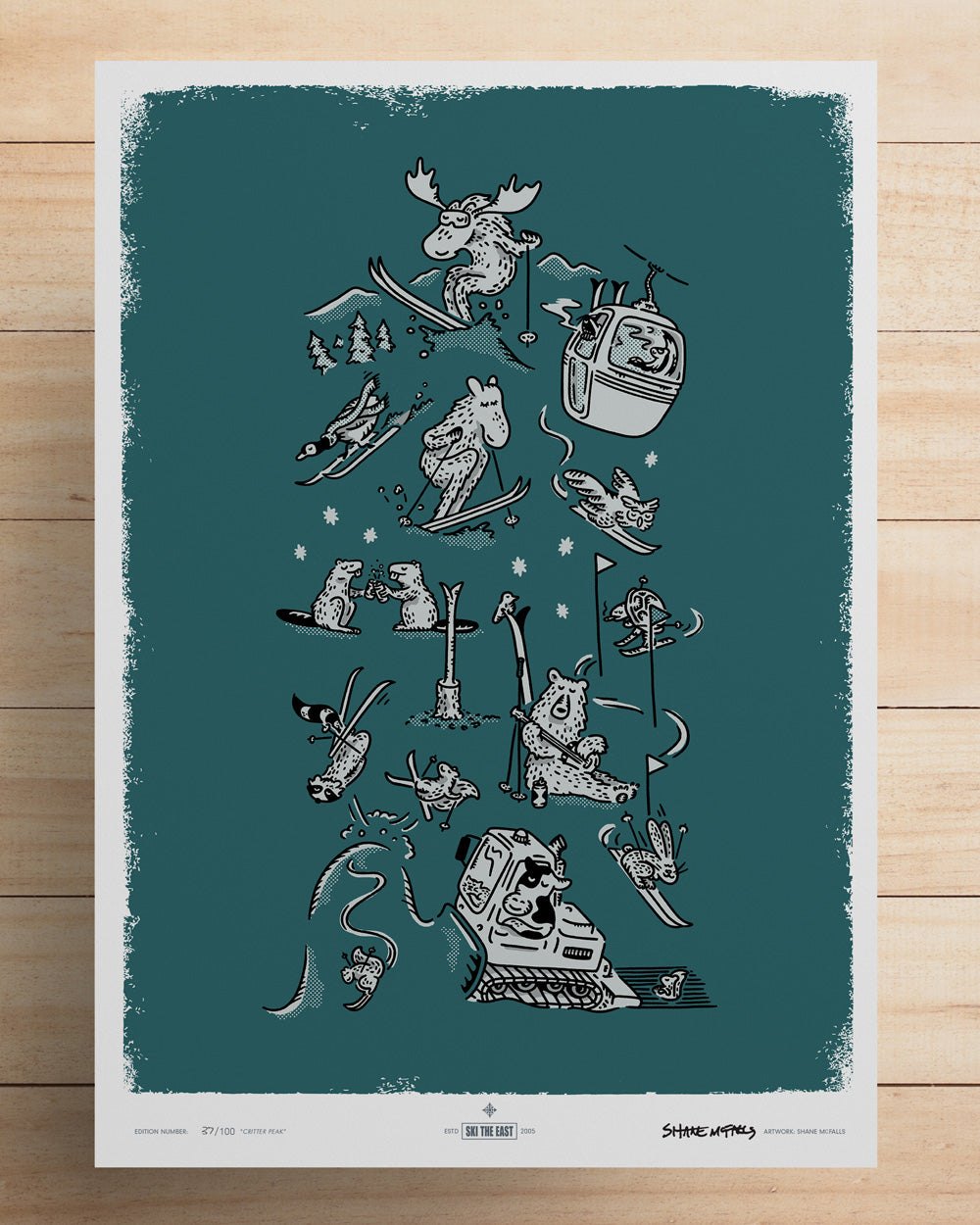 Limited Edition Print - Critter Peak