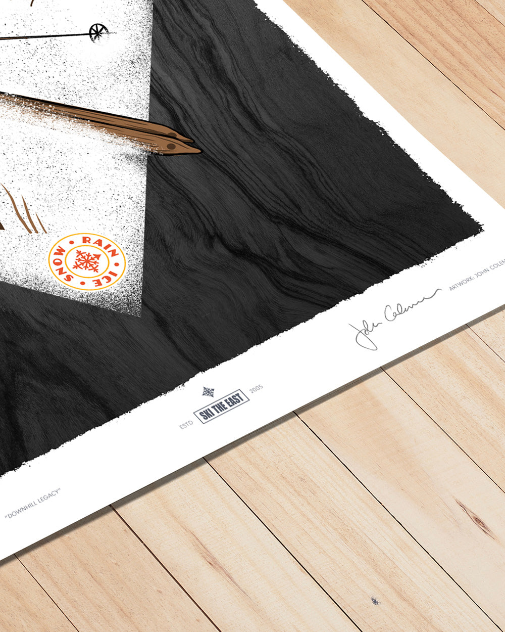Limited Edition Print - Downhill Legacy