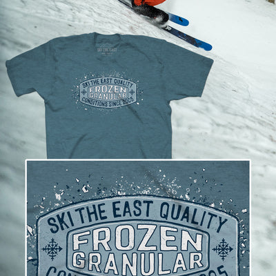 Frozen Granular Tee - Indigo