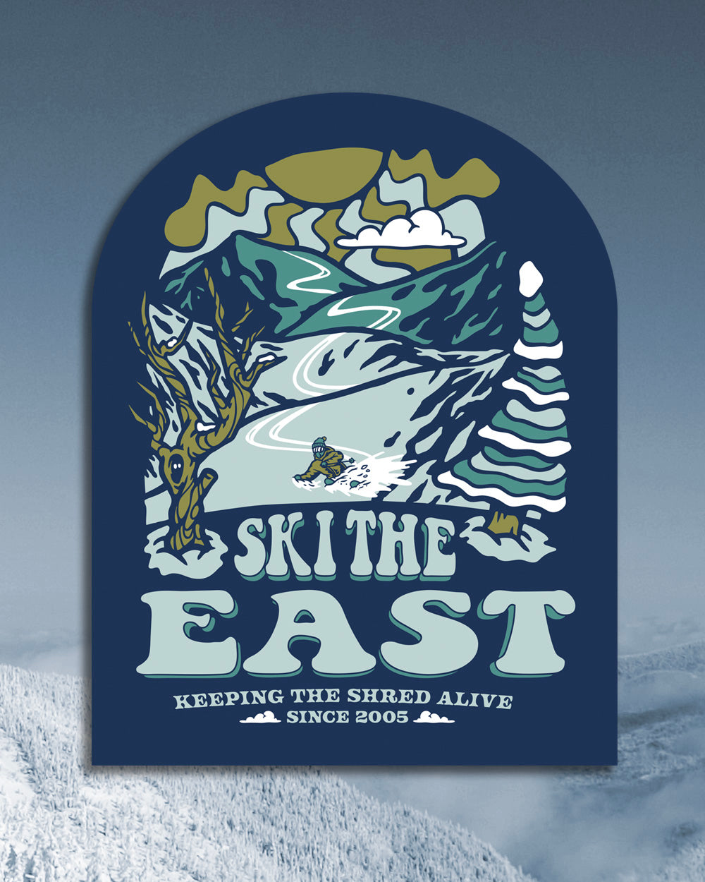 Graphic Sticker Pack - Mystic Mountains