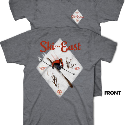 Downhill Legacy Tee - Granite