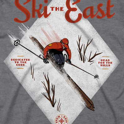 Downhill Legacy Tee - Granite