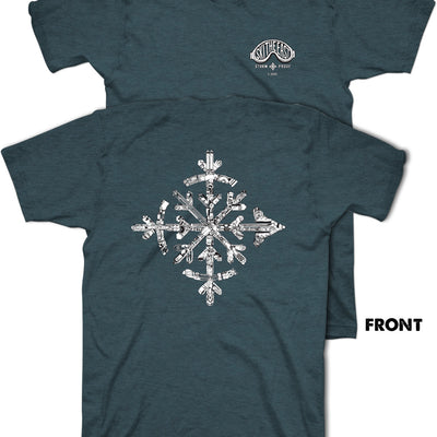 Flurry Tee - Stone Blue