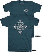 Flurry Tee - Stone Blue