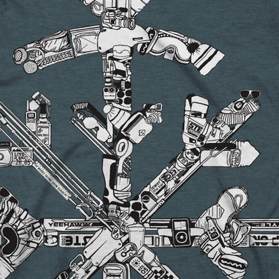 Flurry Tee - Stone Blue