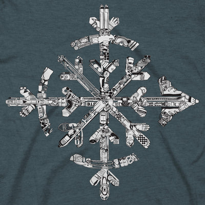 Flurry Tee - Stone Blue