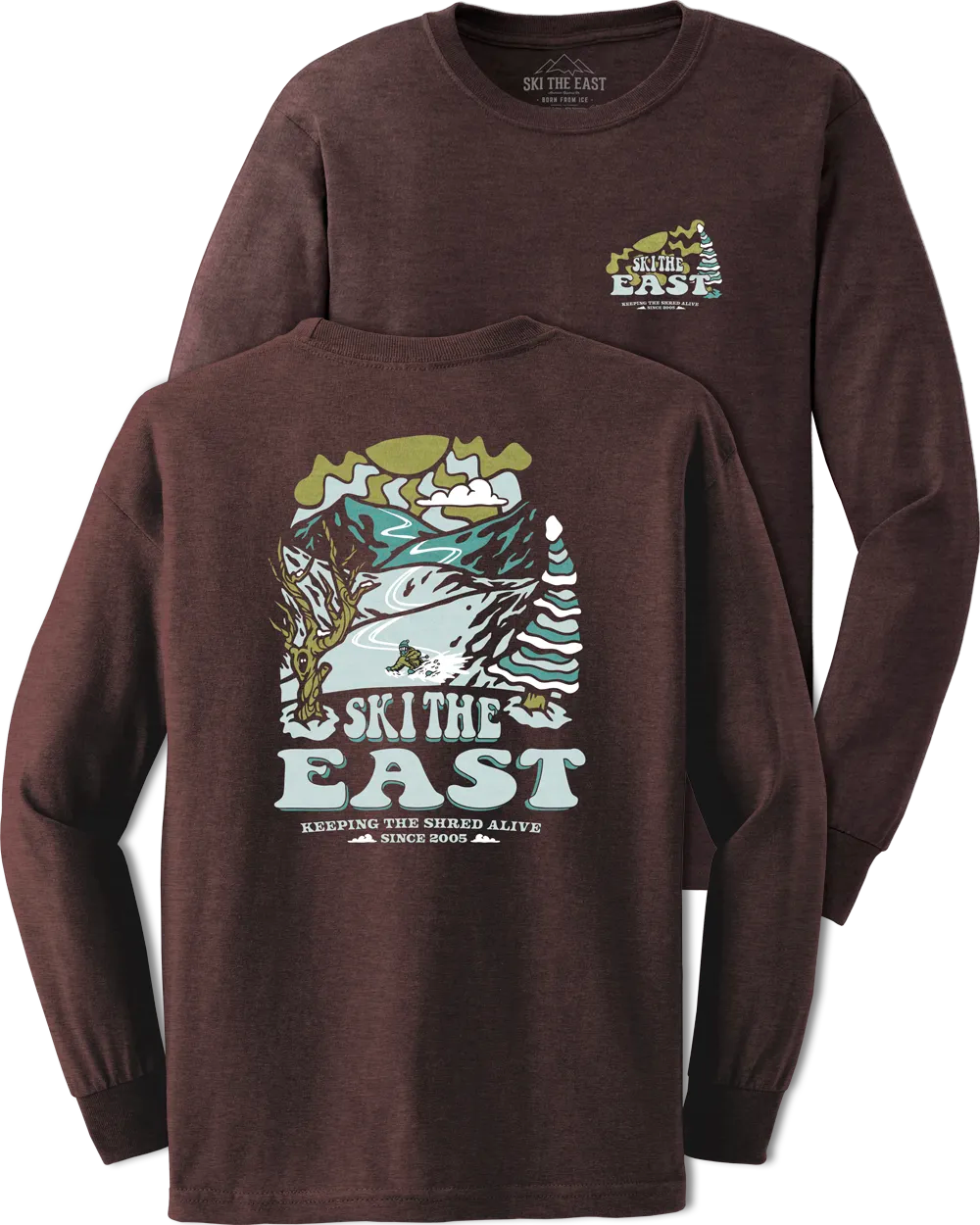 Powder Daze Long Sleeve - Dusk