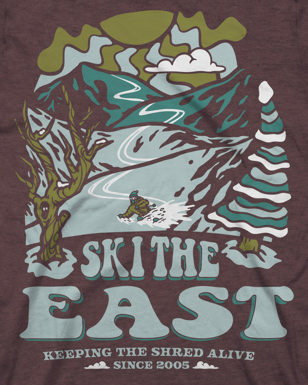 Powder Daze Long Sleeve - Dusk