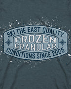 Frozen Granular Long Sleeve - Stone Blue