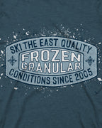 Frozen Granular Long Sleeve - Stone Blue
