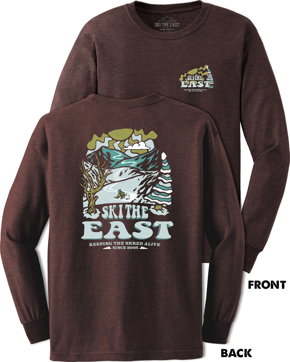 Powder Daze Long Sleeve - Dusk