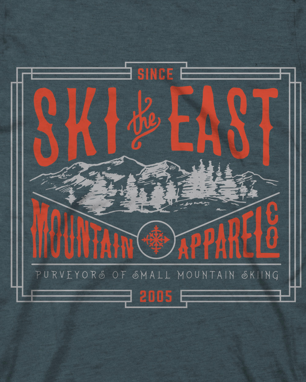 Small Mountain Long Sleeve - Stone Blue