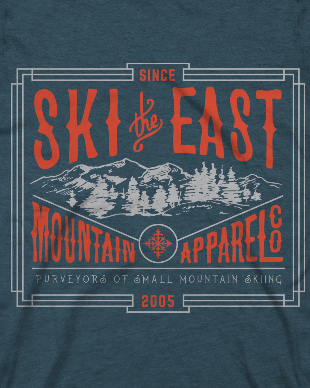 Small Mountain Long Sleeve - Stone Blue