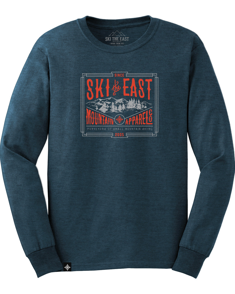 Small Mountain Long Sleeve - Stone Blue