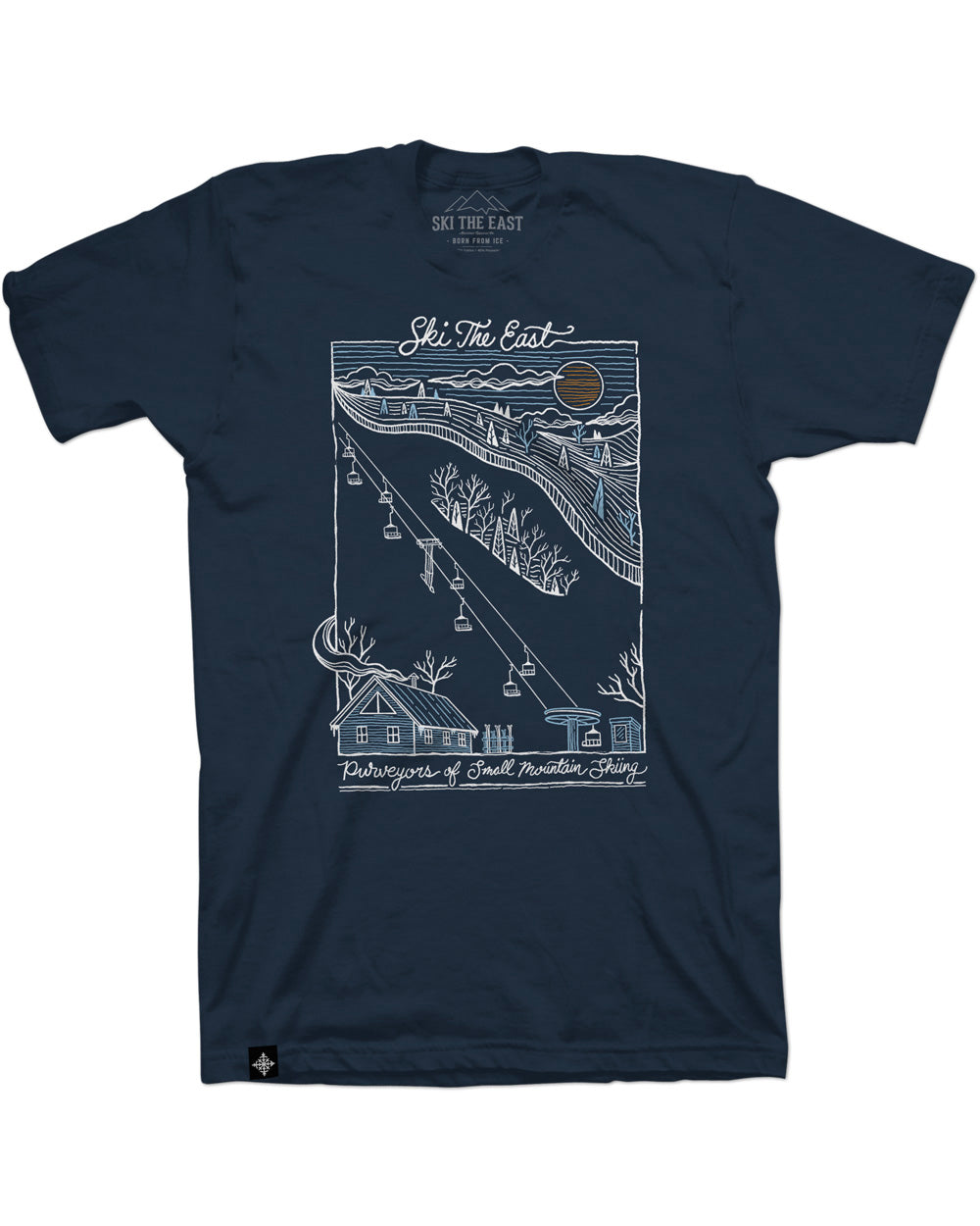 Slopeside Tee - Midnight