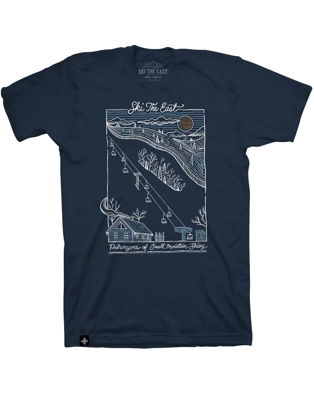 Slopeside Tee - Midnight
