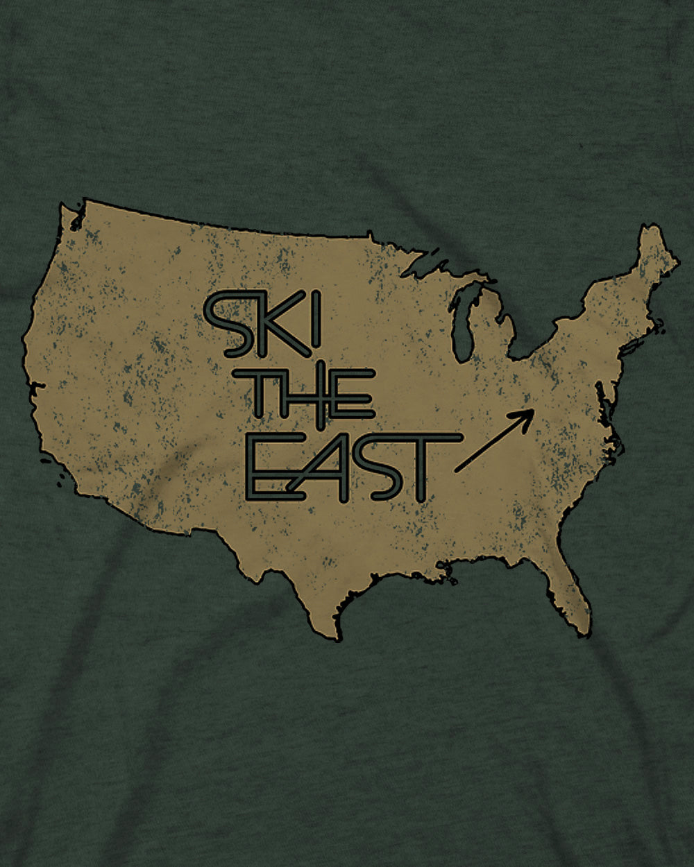 USA Tee - Dark Forest