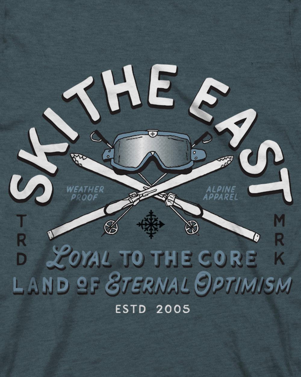 Eternal Era Tee - Stone Blue