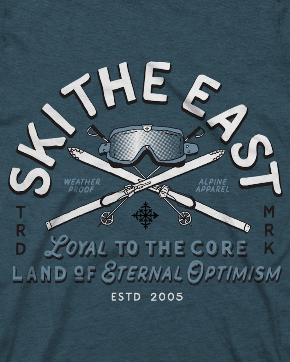 Eternal Era Tee - Stone Blue