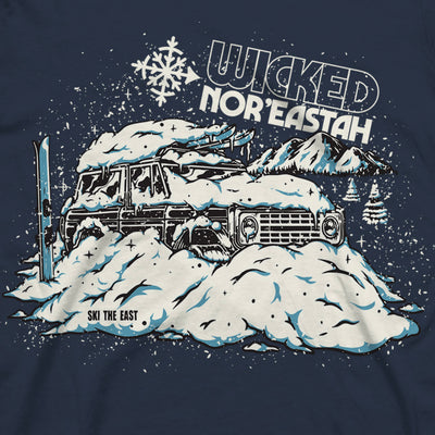 Wicked Nor'Eastah Tee - Midnight