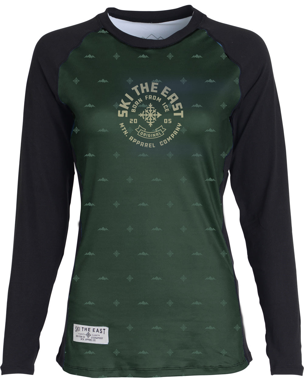 Women's Elevated Baselayer Shirt - Dark Forest