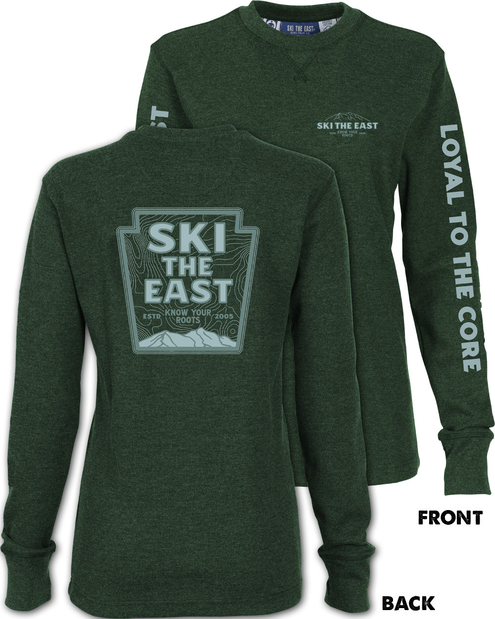 Women's Rugged Roots Waffle - Dark Forest