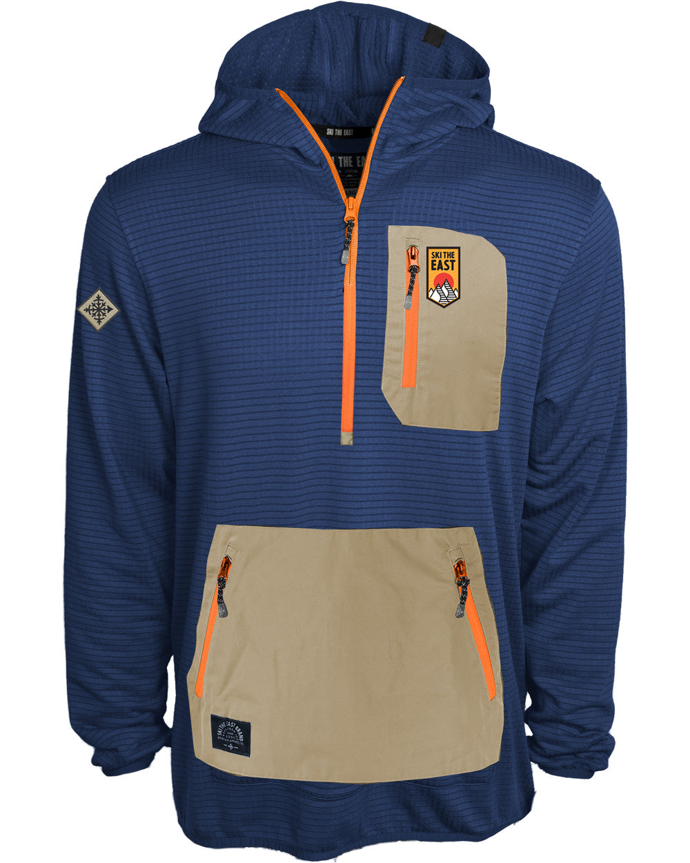 Youth Bobcat Half Zip Tech Fleece - Midnight