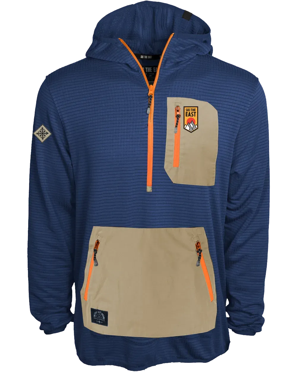 Youth Bobcat Half Zip Tech Fleece - Midnight