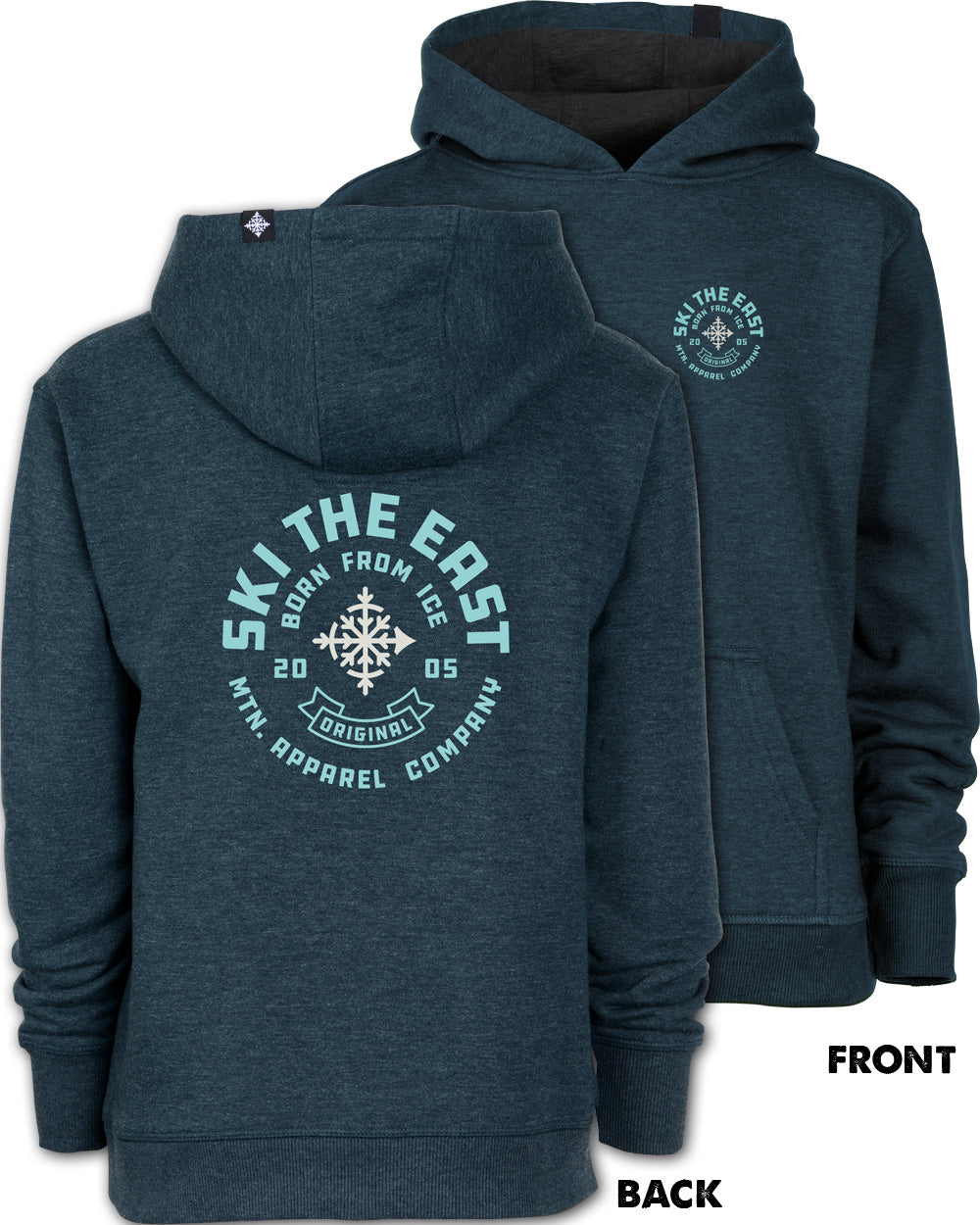 Youth Icon Hoodie - Stone Blue