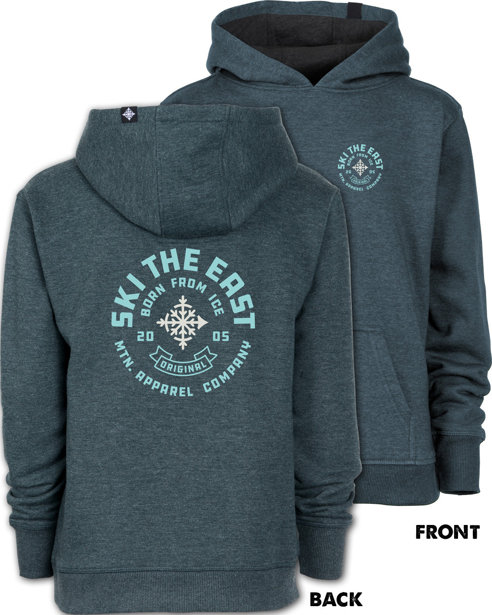 Youth Icon Hoodie - Stone Blue