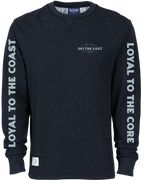 Youth Rugged Roots Waffle Crew - Midnight