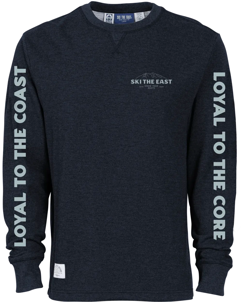 Youth Rugged Roots Waffle Crew - Midnight