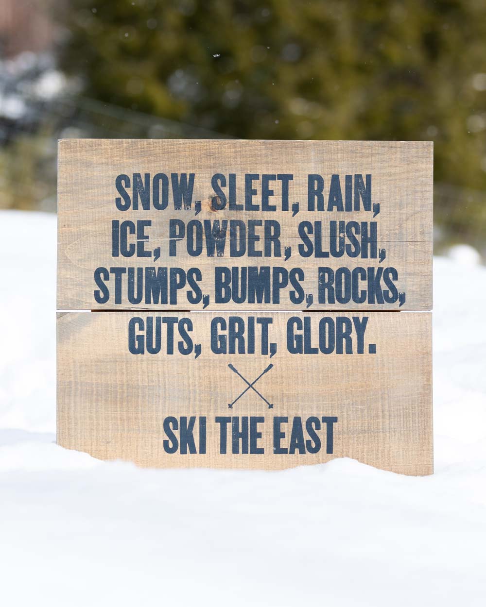 Dedicated Barn Wood Sign