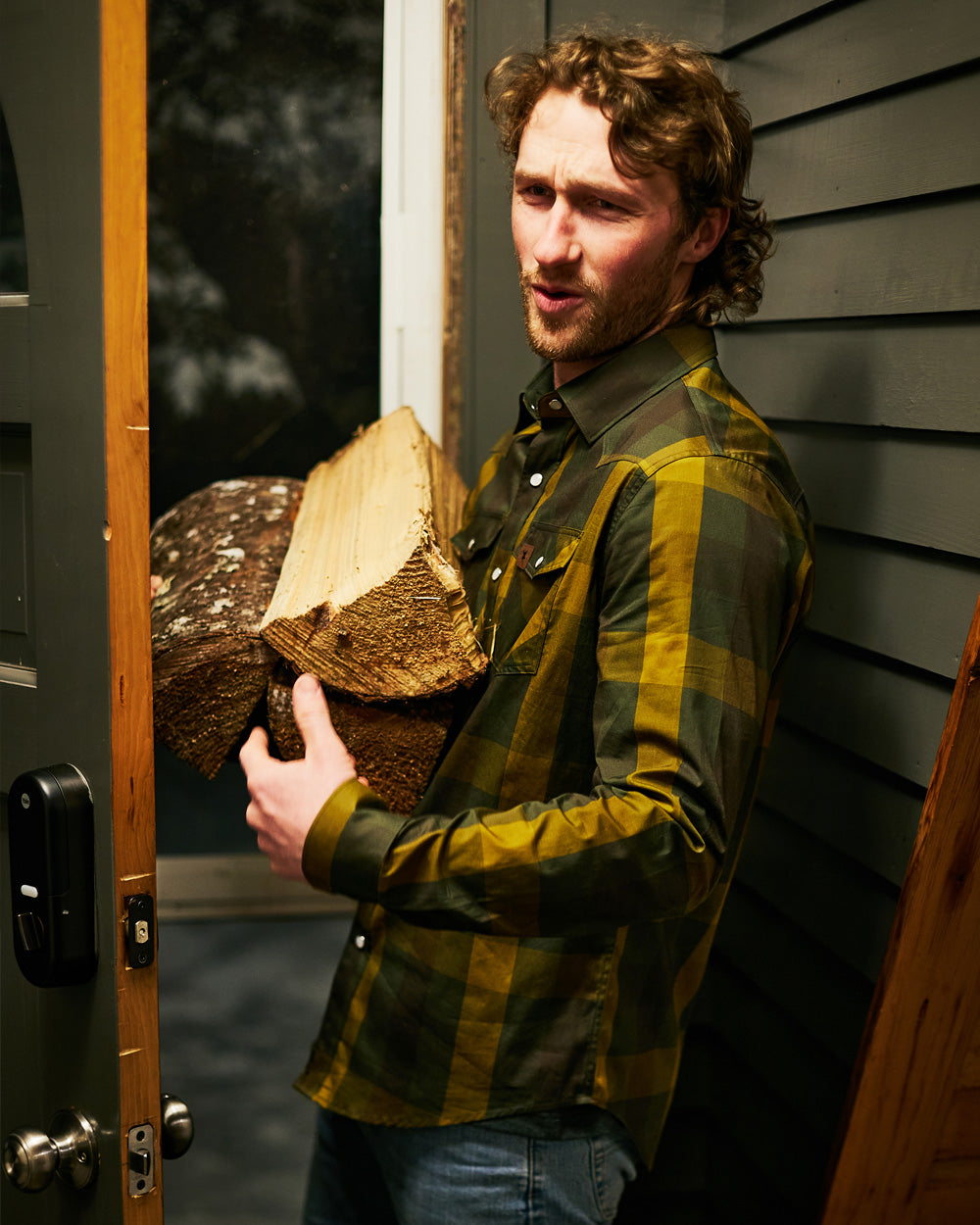 Bump Bucker Snap Shirt - Mountain Moss