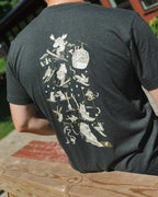 Critter Peak Tee - Dark Forest