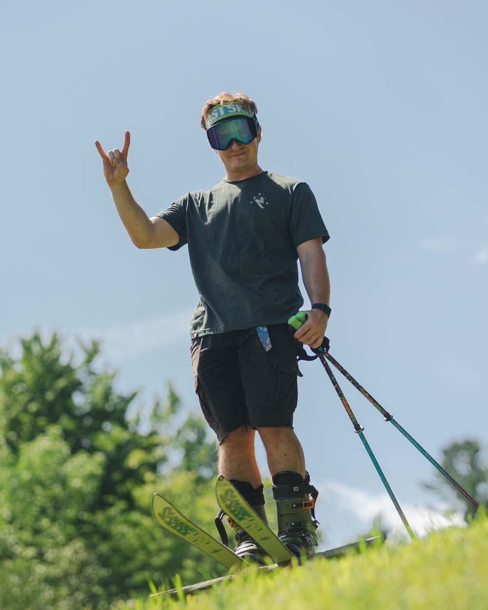 Critter Peak Tee - Dark Forest