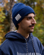 Double Down Beanie - Navy