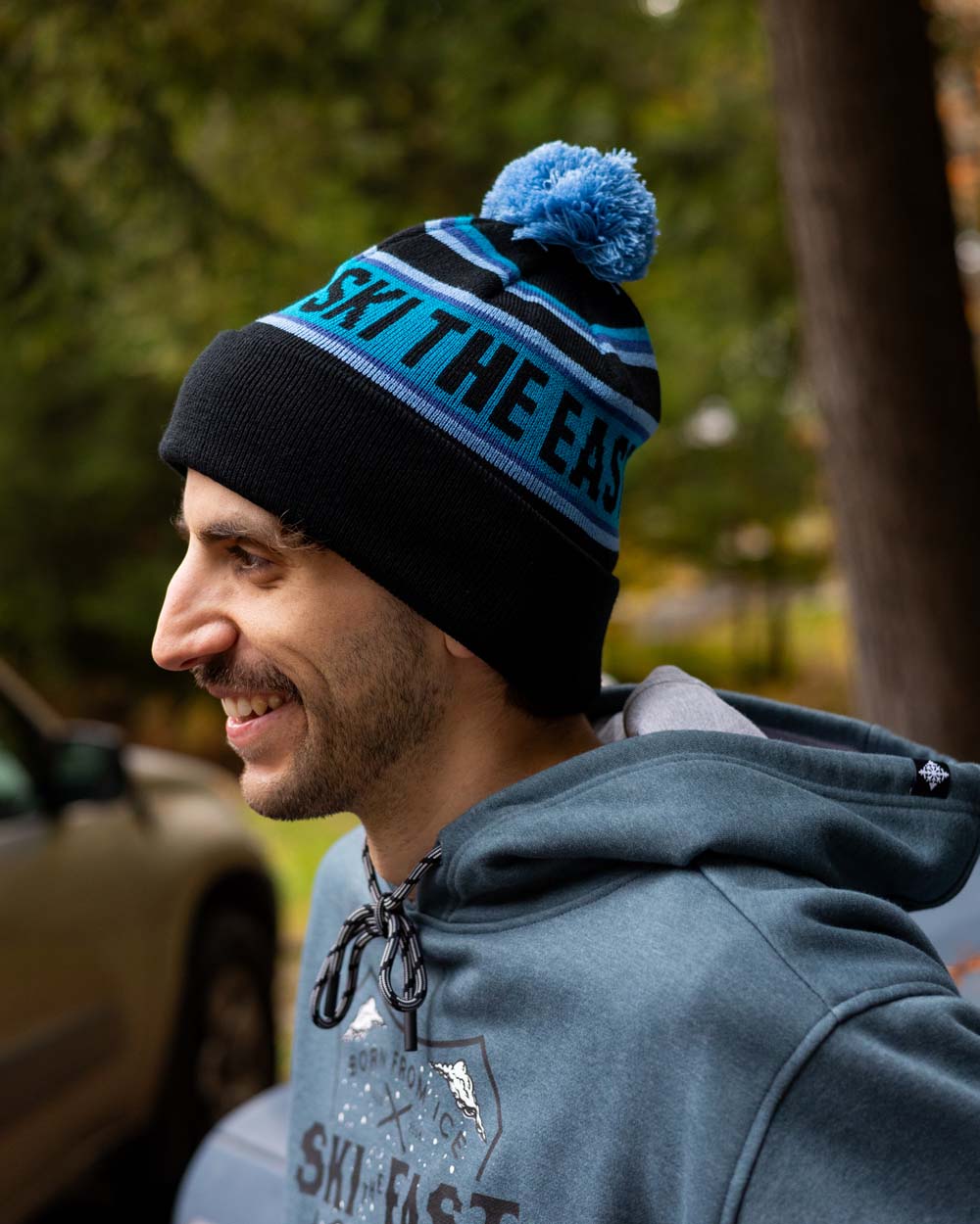 Tailgater Pom Beanie - Night Freeze