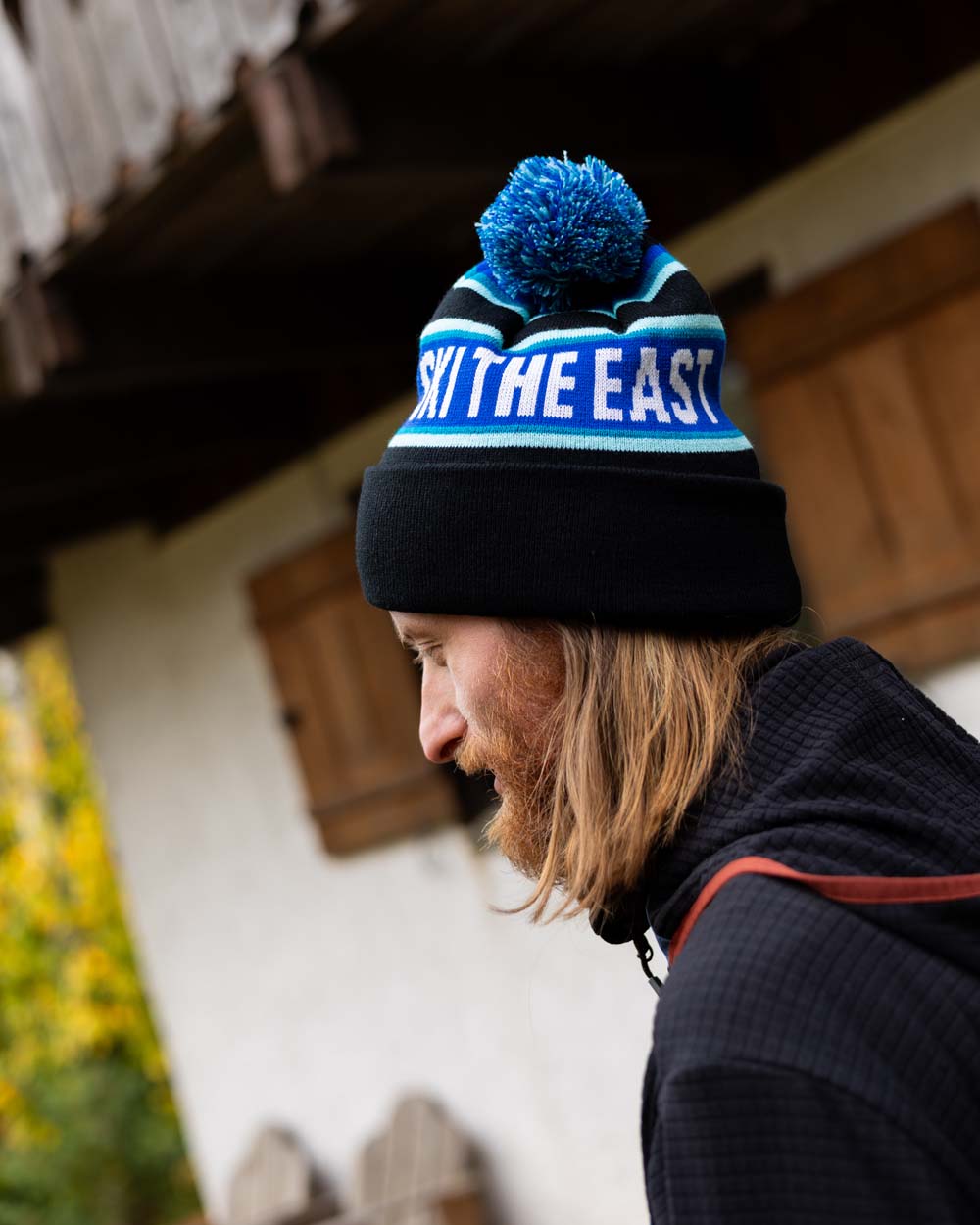 Tailgater Pom Beanie - Midnight Blizzard