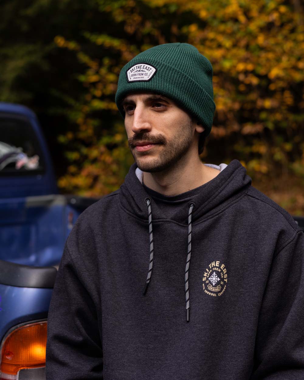 Spindrift Beanie - Dark Forest