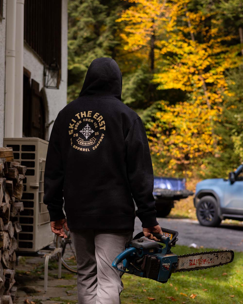 Icon Hoodie - Vintage Black